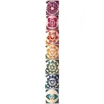 Saraswati Räuchergefäß '7 Chakren' Speckstein