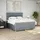 vidaXL Boxspringbett 180 x 200 cm Hellgrau