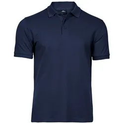 Tee Jays  Herren Stretch Poloshirt Milo in Blau, Gr. S