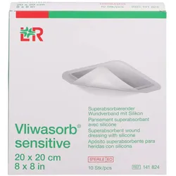 Vliwasorb Sensitive 20x20 Cm Superabsorb.wundverb.