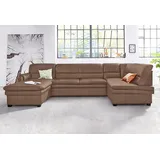 sit&more Wohnlandschaft mit Federkern, wahlweise mit Bettfunktion