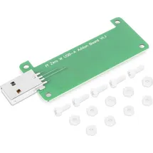 BerryBase Raspberry Pi Zero USB Addon Board V1.1, USB-A, GPIO Modul, Ethernet over USB