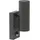 Oktaplex lighting Außenleuchte Edelstahl 2x GU10 230V mit Bewegungsmelder IP44 anthrazit