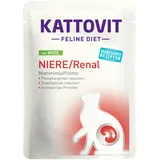 Kattovit Feline Diet Niere/Renal Pute 48 x 85 g