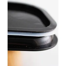 PLAST TEAM Vertriebs GmbH Trockenvorratsdose 1,6 l 1-tlg. transparent/schwarz