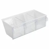 Westmark Schüttenkasten Milano Schüttengehäuse, mit 3 Schütten á 1 Liter, Kunststoff, für Unterbau