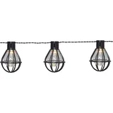 Star Trading LED-Lichterkette Cage 2,8 m Schwarz