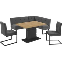 Otto home Eckbankgruppe »Geranie, Sitzgruppe, Eckbank inkl. Stauraum, Esstisch,