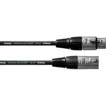 Cordial XLR Verbindungskabel 1x XLR-Buchse - 1x XLR-Stecker 100,0m (CFM1FM)