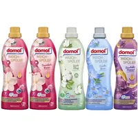 6x1L Domol Weichspüler Sanfte Pflege | Frische Brise | Sinnlich | Blumen 240WL
