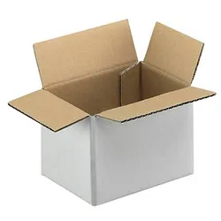 20 Nestler Wellpapp-Faltkartons 1-wellig weiß 16,0 x 11,0 x 11,7 cm Außenmaß