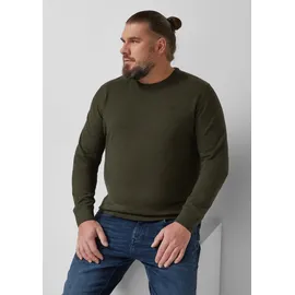 s.Oliver Strickpullover mit Logo-Stickerei Grün XXL