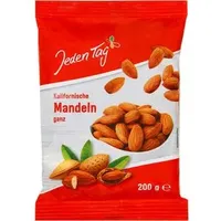 JedenTag Mandeln ohne Schale, naturbelassen, roh, 200g