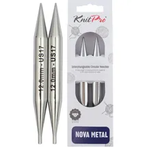 KnitPro Nova Austauschbare Nadelspitzen 5" (13cm) | 12mm
