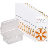 60er Pack kompatibel mit Siemens Signia Typ 13 Hörgerätebatterien (Orange) | Premium Zink-Luft Batterien | Extra langlebig & leistungsstark
