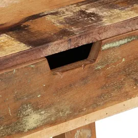 vidaXL Schreibtisch 100 x 45 x 90 cm Altholz