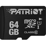 Patriot LX Series Micro SD Flash Speicherkarte 64GB, UHS-I U1, Class 10