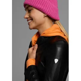 ALPENBLITZ Lederjacke in schwarz, | Gr.: 34,