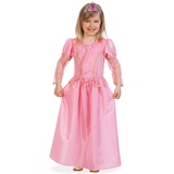 Fries Kostüm Kleid 1-teilig Prinzessin Cora rosa / pink NEU (116)