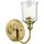 Kichler Wandleuchte H 29,2cm 1 Flammig 17,5x29,2cm Messing
