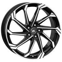 RC Design RC36 8 x 19 5 x 112 ET45,1 MB66,6 Schwarz Glanz Poliert