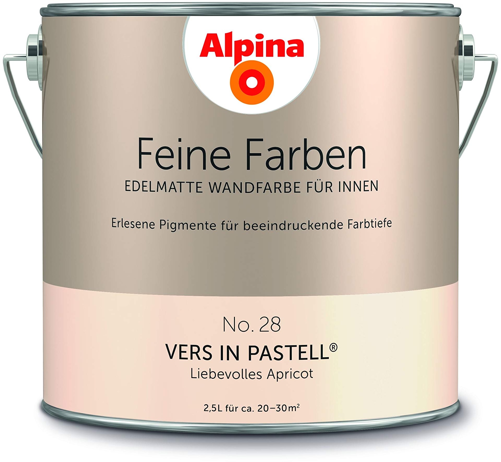 Alpina Feine Farben No. 28 Vers in Pastell® edelmatt 2,5 Liter