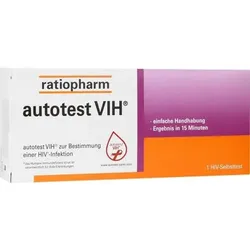 AUTOTEST VIH HIV-Selbsttest ratiopharm 1 St