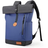 BANGE Große Kapazität Casual Rucksack Laptop Rucksack Quadratische Reiten Wasserdichte Männer Rucksack blau