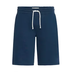 Sweatshorts BLEND "Sweatshorts BHKuno", Herren, Gr. 3XL, N-Gr, blau (marineblaus), Obermaterial: 60% Baumwolle CO. 40% Polyester PES., Hosen Sweatshorts