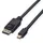 Roline DisplayPort Kabel Mini DisplayPort zu DisplayPort 1 m Schwarz