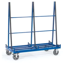 FETRA Plattenwagen 4474-beidseitig - Tragkraft 1200kg Elastic-Vollgummi-Reifen