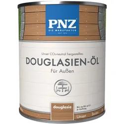 PNZ Douglasien-Öl für Außen | Nachhaltig hergestellt mit regionalen Rohstoffen | Made in Germany | Holzdeck, Holz-Terrasse, Gartenmöbel, Gartenhaus, Zaun - Douglasie / 10L