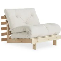 Karup Design Daybett »Daybett Roots Schlafsofa – Gästebett & Sofa aus FSC®-Kiefer« Inkl. Futonmatratze, in mehreren Größen & Farben erhältlich Karup Design