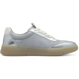 Jana Damen Sneaker flach Silber 38