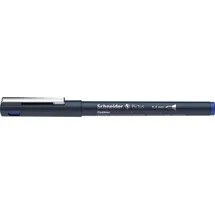 Schneider Pictus Fineliner Stift, 0,4 mm Linienbreite, blau