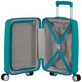 American Tourister Soundbox Mini 4-Rollen Kindertrolley 47 cm / 22 l deep teal