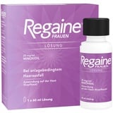 REGAINE Frauen Lösung Lösung | stoppt erblich bedingten Haarausfall | 1 Monats Packung | mit 2% Minoxidil | regt neues Haarwachstum an | mit 3 Applikatoren für gezieltes Auftragen