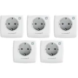 Homematic IP Smart-Home-Steckdose 5 St.