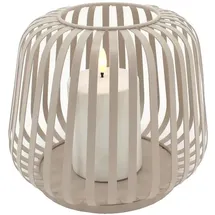 candela lights Laterne khaki wetterfest Solarzelle