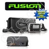 FUSION Marine Entertaiment Set - Black Box 200 Watt MS-BB300 + NRX200i USB AUX Apple Android