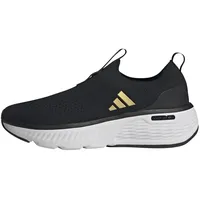 Adidas Damen Cloudfoam Go Sock Shoes Schuhe, core Black/Matte Gold/Cloud White, 38 EU