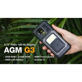 AGM G3 12 GB RAM 512 GB Schwarz