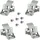 KANLUX CLIPS BRAVO S/P Montageklemmenset