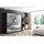 altdecor Schiebetürenschrank Debi 200 x 216 x 61 cm Schwarz