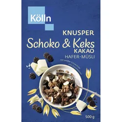 Kölln Müsli Knusper Schoko& Keks Kakao 500G
