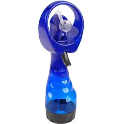 BURI Standventilator – Mini Ventilator mit Wasserzerstäuber und Sprühflasche
