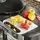 Weber Schneidebrett 35 x 31 cm Kunststoff braun