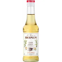 Monin Sirup Vanille aus Madagaskar für Cocktails Kaffee Cocktailsirup 0.25 L