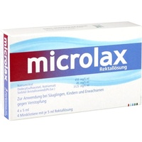 EurimPharm Arzneimittel GmbH Microlax Rektallösung Klistiere 4X5 ml