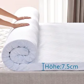 Wenta Gel-Memory-Schaum Topper mit 5-Zonen-Druckentlastung 120x200x7.5cm